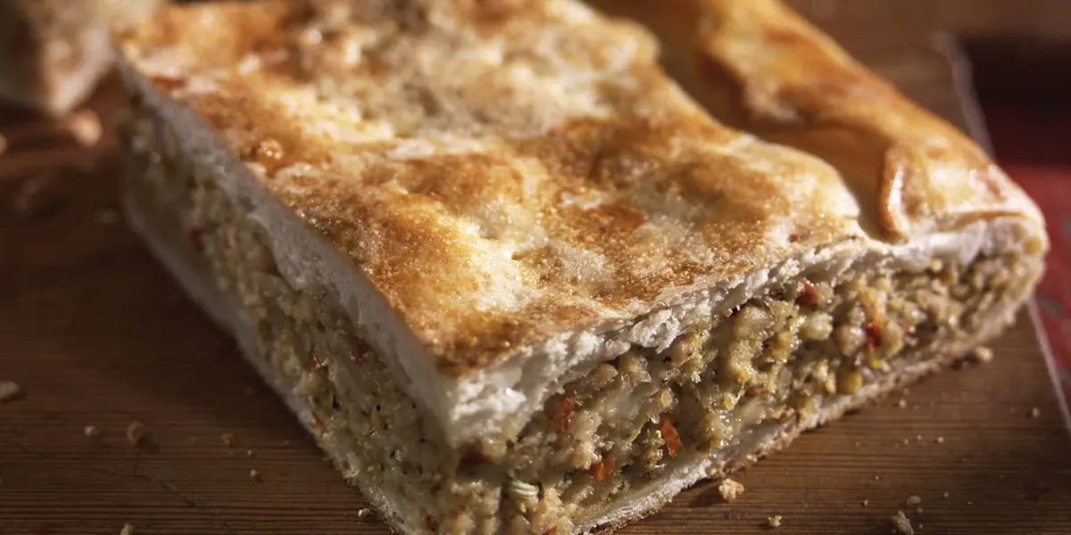 A close up of some food on top of a table